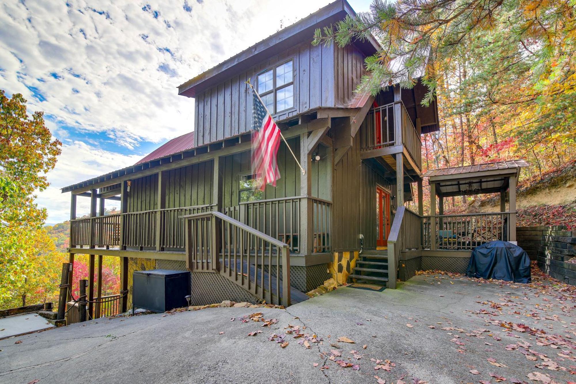 Above And Beyond Pigeon Forge Cabin With Prime Views! Exteriör bild