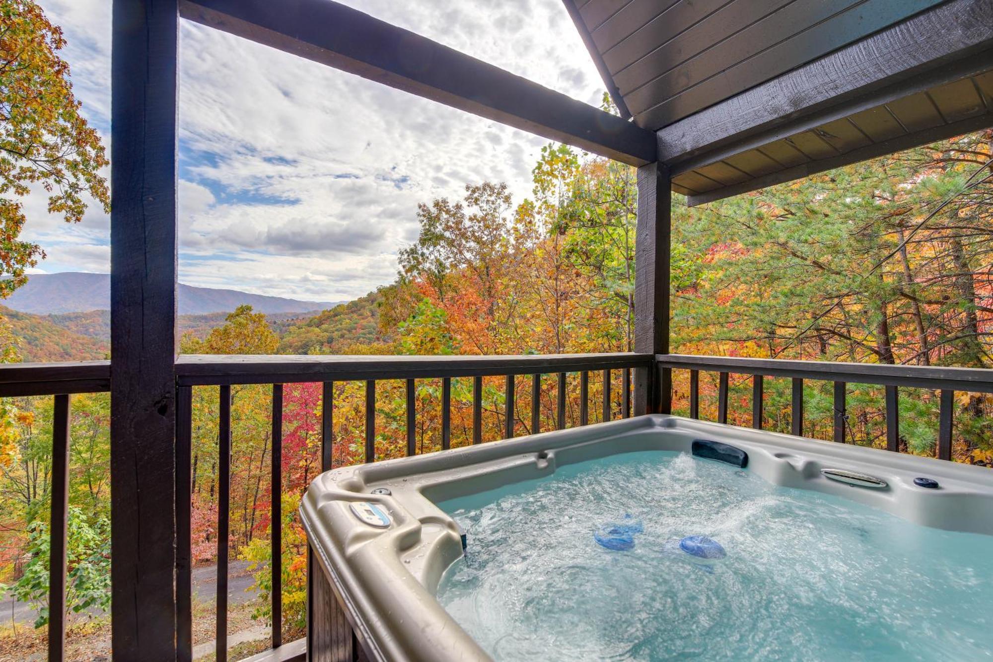 Above And Beyond Pigeon Forge Cabin With Prime Views! Exteriör bild