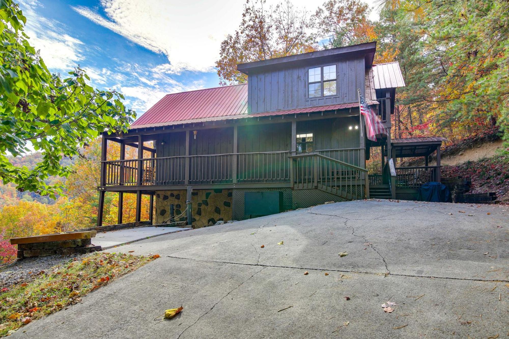 Above And Beyond Pigeon Forge Cabin With Prime Views! Exteriör bild
